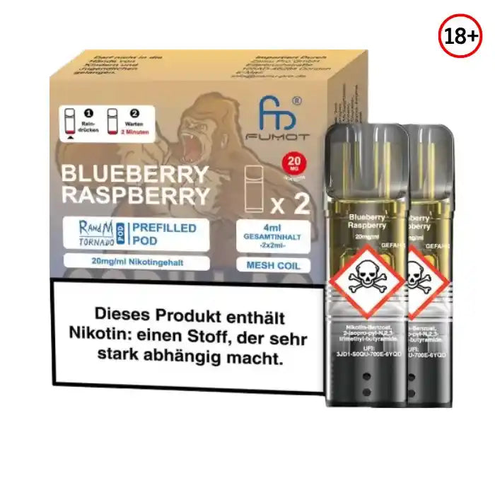 RandM Tornado by Fumot Blueberry Raspberry Pod Kaufen